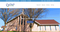 Desktop Screenshot of cvchurchofchrist.org